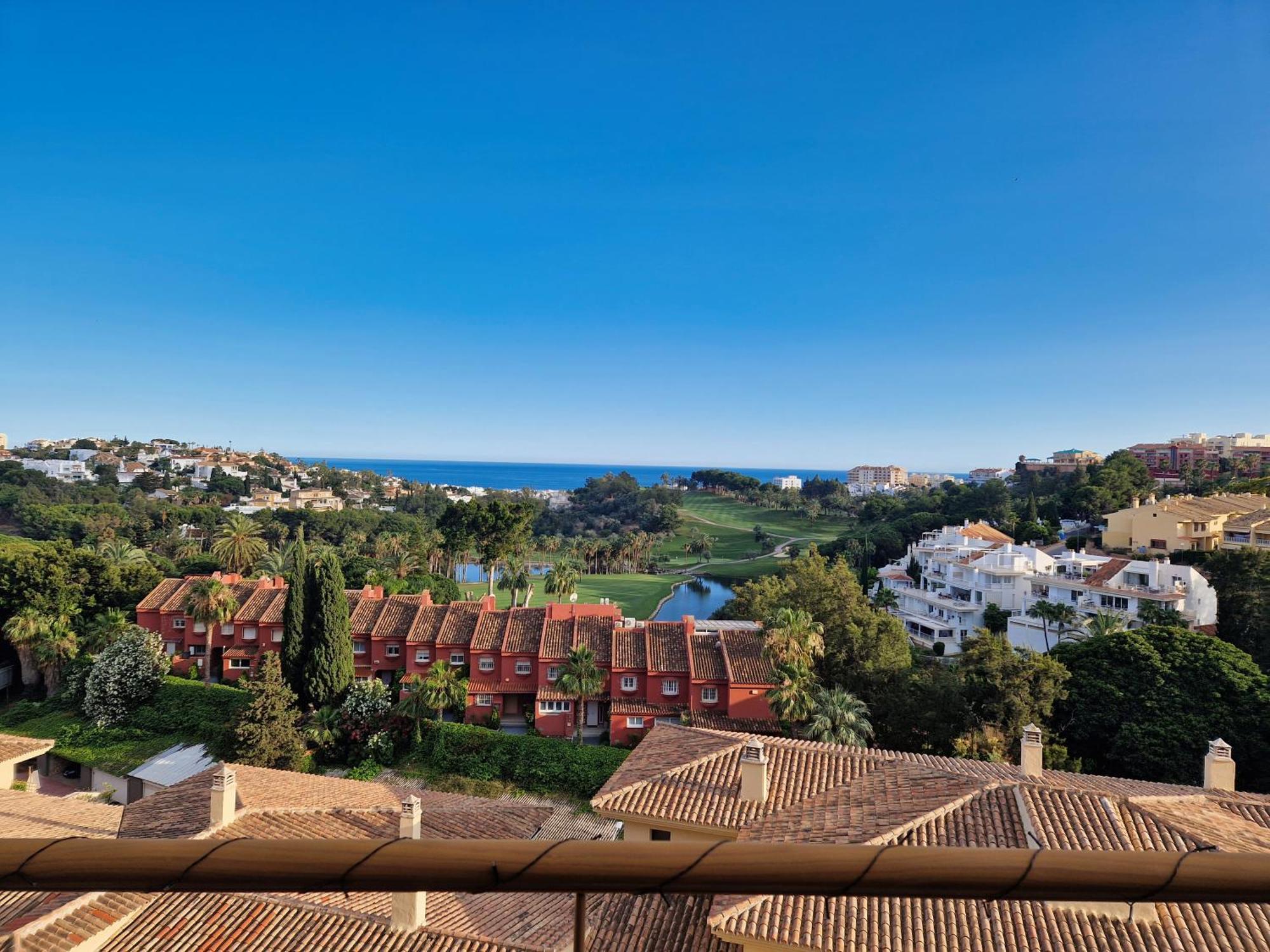 Апартаменти Penthouse Benalvistas Torregolf Seaview Бенальмадена Екстер'єр фото
